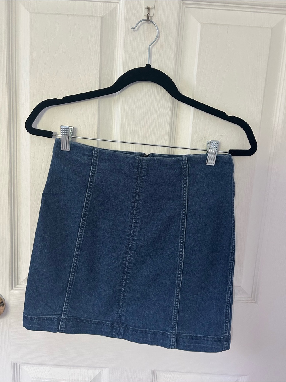 Free People Denim Mini Skirt Size 8